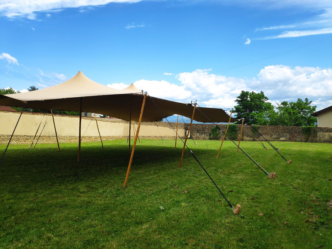 Used stretch shop tents for sale